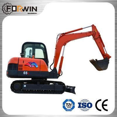 CE EPA 5880kg/Yanmar Engine Micro Small Hydraulic Crawler Forwin Mini Excavator with Rubber Track