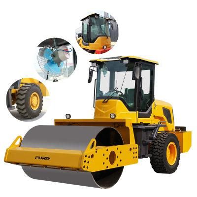 Single Drum Vibratory Roller 8 Ton Soil Compactor Road Roller