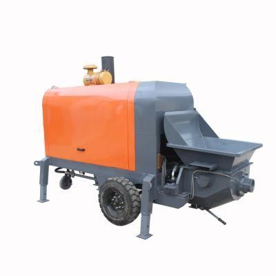 45kw Diesel Engine Mini Concrete Pump with Mixer