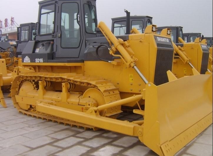 Earthmoving Machinery Dozer Shantui Factory 160HP Crawler Bulldozer SD16e