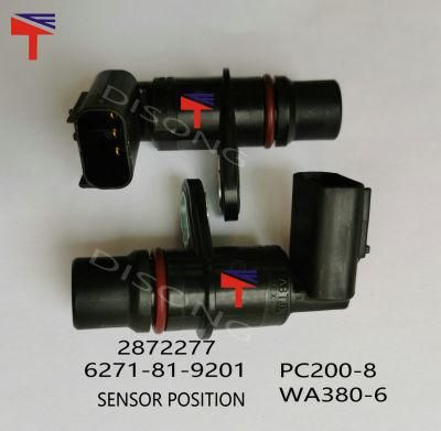 PC200-8 Wa380-6 Enginecamshaftposition Sensor 6271-81-9201 Crankshaftposition Sensor 2872277