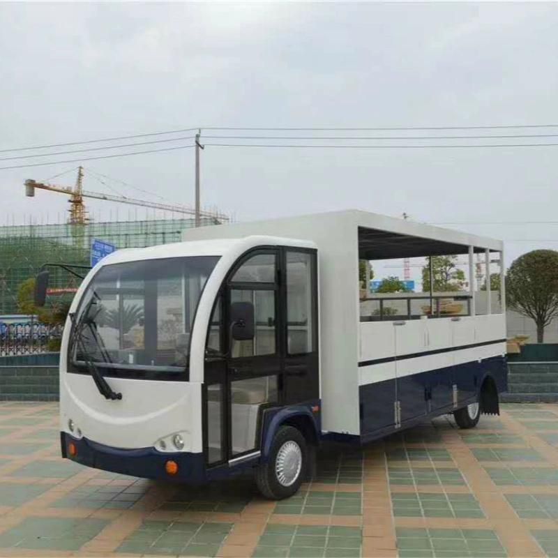 Electric Utility Truck with Closed Cargo Box, 2000kgs Loading Weight