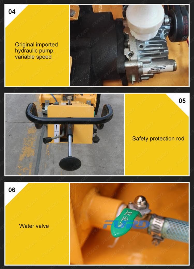 9HP Roller Compactor for Sale 2 Ton Hand Compactor Mini Road Roller