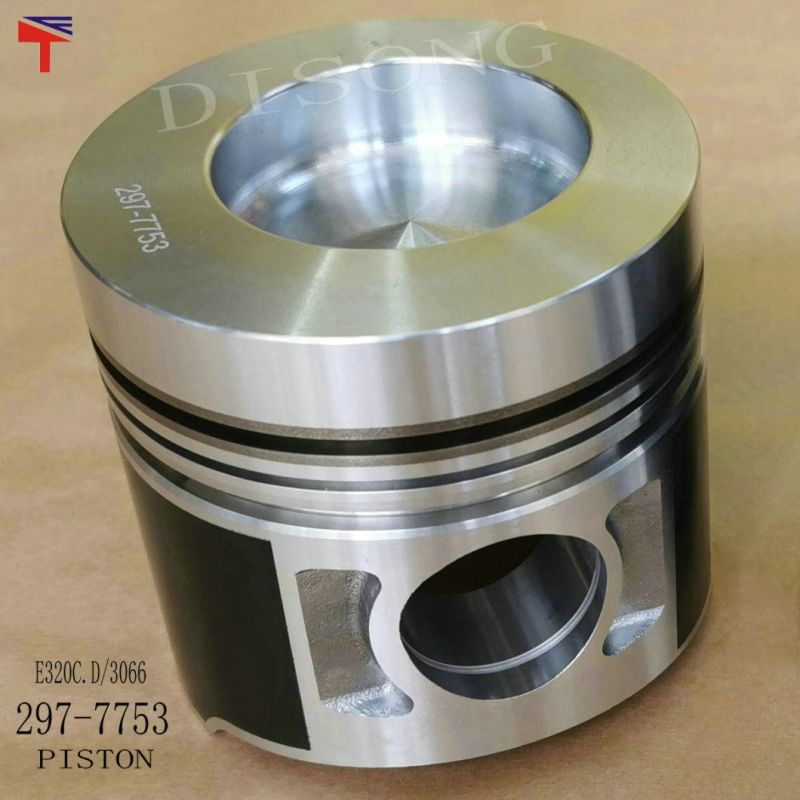 High-Performance Diesel Engine Engineering Machinery Parts Piston 297-7753 for Engine Parts E20bcd S6K 3066 Generator Set