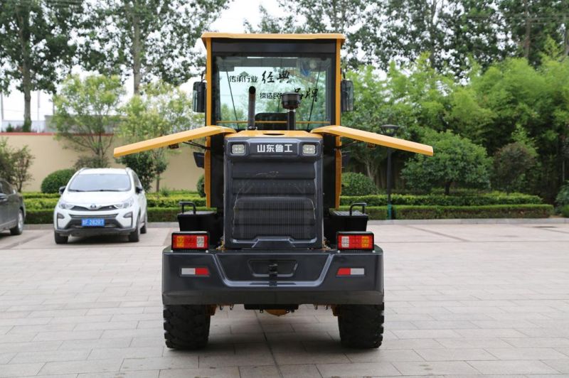 Factory Price Zl20 Hand Operated Loaders with Log Grapple for Minor Work