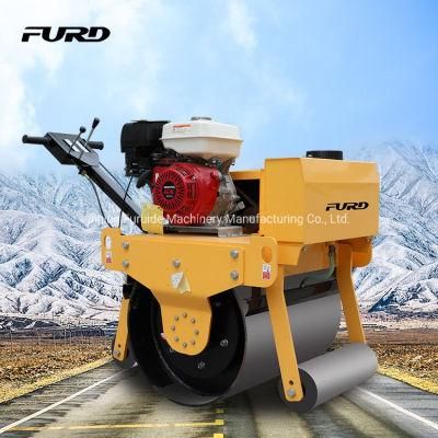 700mm Drum Road Roller 500kg Construction Machine Hand Mini Vibratory Roller
