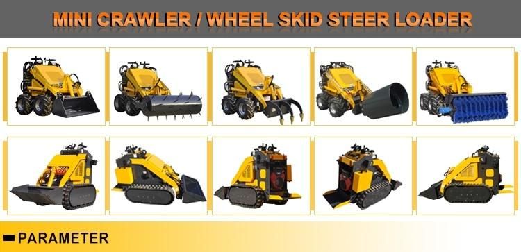 Variously Styles Powerful Angle Broom for Skid Steer Loader