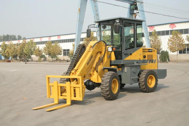 Articulated Telescopic Extend Arm Wheel Loader