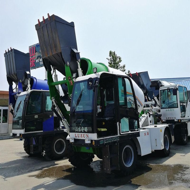 High Quality Hot Sale 3.5cbm Self Load Concrete Mixer Jbc35