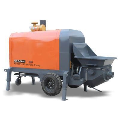 Boom Pressure Mobile Batching Plant with Concrete Pump