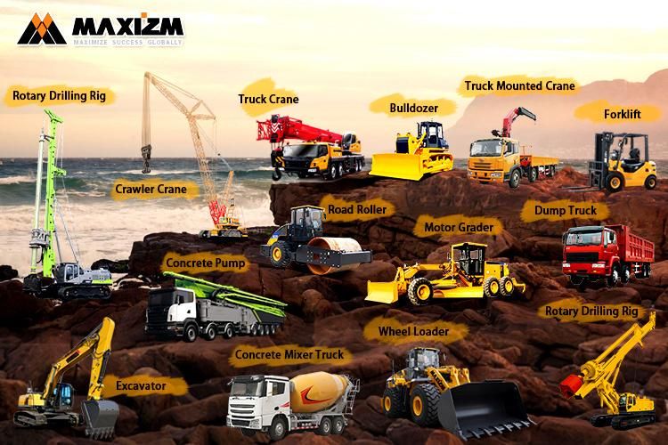 China High Quality Digging Machine 7ton Wheel Excavator E7150f for Sale
