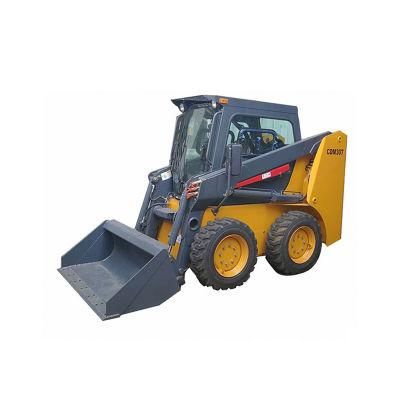 China Hot Selling Mini Skid Steer Loader 0.43 Cbm Cdm307 with Best Service in Cheap Price for Sale