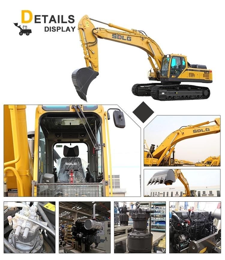 E6360f 36ton Hydraulic Pump Crawler Excavator