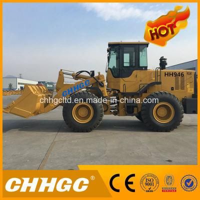 Hot Sale Chinese 4t 2.35m3 Large Bucket Front End Shovel Wheel Loader with Joystick