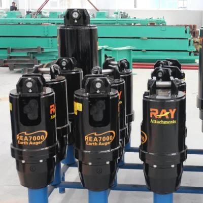 Hydraulic Post Hole Digger Soil Drilling Machine Earth Auger for Sale