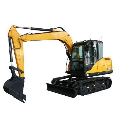 Construction Equipment 7 Ton Trackhoe China Excavator Price Xe75D