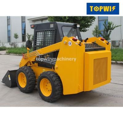 China Best Cheap Electric Mini Skid Steer Loader Wheel with Attachment Price for Sale
