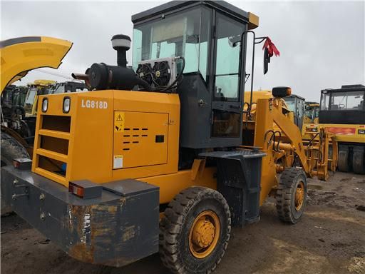 55kw Yto Engine 1.6ton Capacity Wheel Loader Cdm816D for Sale with Fork