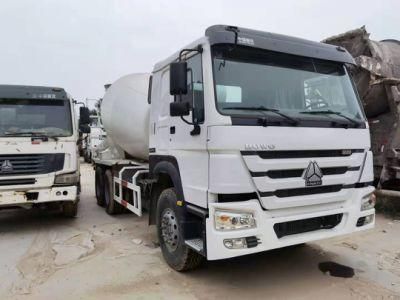 Used Sinotruck HOWO Meter Cement Concrete Mixer Truck for Sale