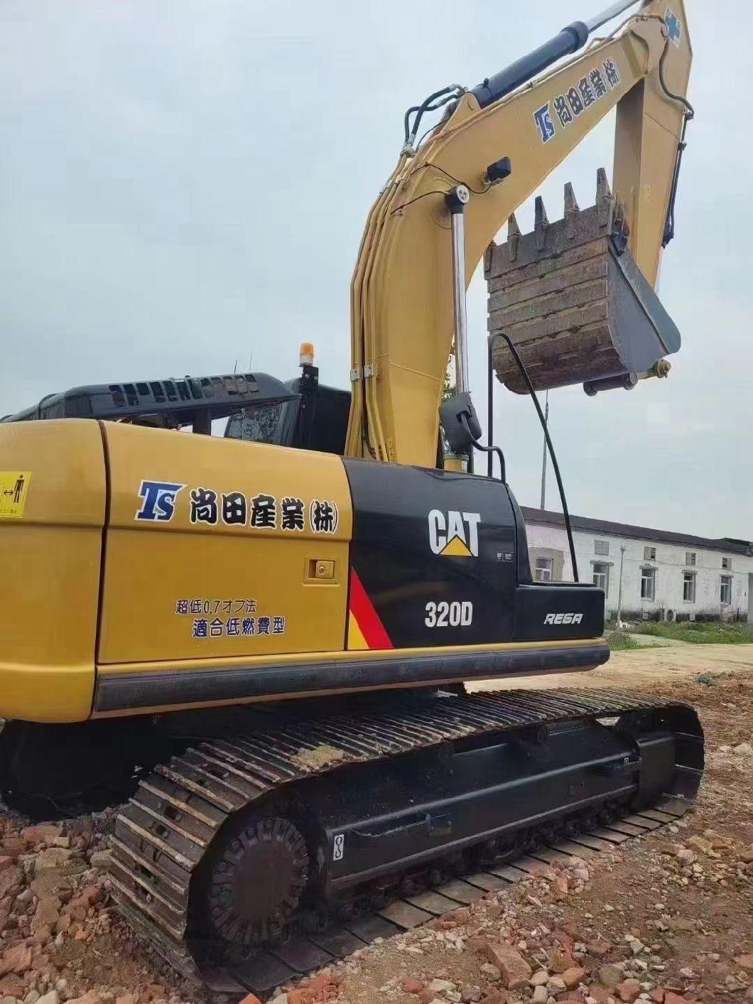 20 Ton Crawler Excavators Cat 320d Second Hand Medium Original Japan Construction Machinery Equipment Excavadora Usada Excavatrice Pelle Sale Price Excavator