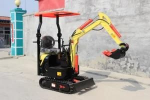 Top Level Quality 1 Ton Crawler Excavators for Digging Tree Hole