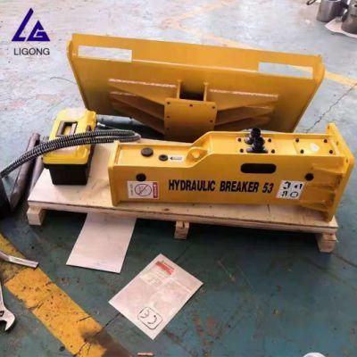 Box Bracket Skid Steer Loader with Hydraulic Breaker