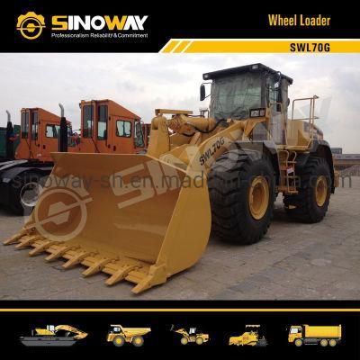 Sinoway 4.2m3 Front End Loader 7 Ton Wheel Loader for Sale