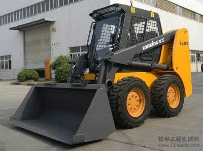 Cdm308 Cdm307 High Quality New or Used Mini Loader 0.8ton 60HP Skid Steer Loader for Sale