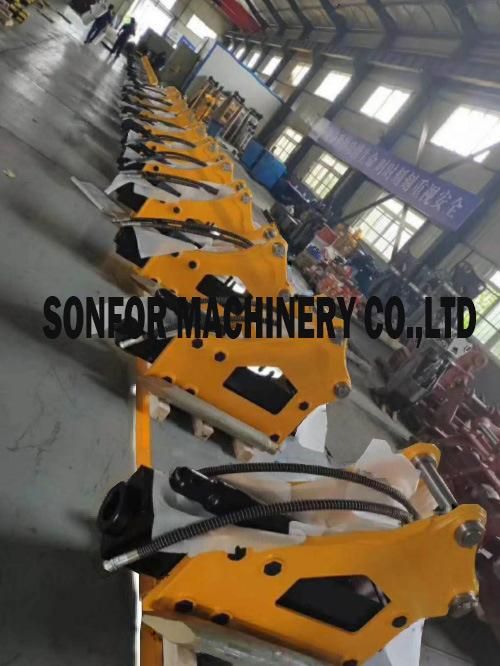 Silenced Side Type Excavator Breaker Hammer Hydraulic Rock Breaker