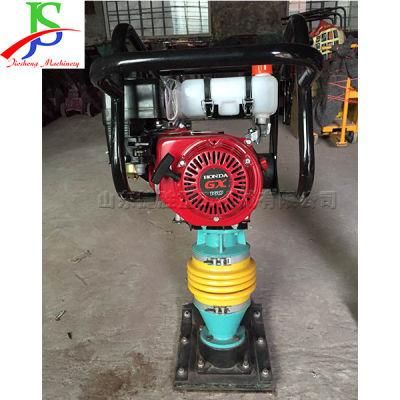 Vertical Electric Gasoline Impact Rammer Foundation Road Tamping Machinery