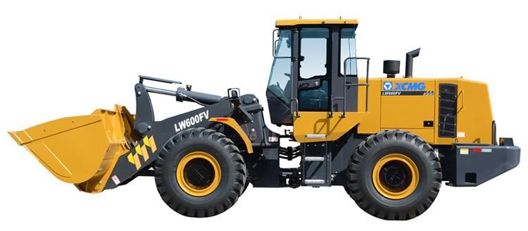 Construction Machinery Loader XCMG Official 6ton Wheel Loader Lw600fv (more models for sale)