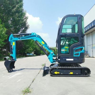 CE ISO EPA China Cheap New 1 Ton 2ton Crawler Hydraulic Mini Excavator Factory Prices for Sale