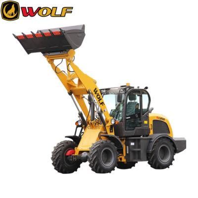 Zl20 Mini EPA Front Dumper Wheel Loader with Backhoe Loader