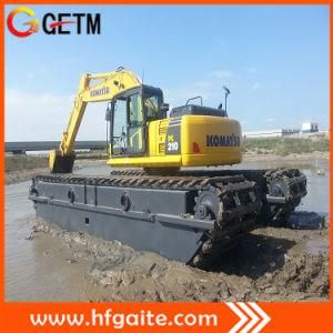 Marsh Excavator for Desilting Swampy, Boggy, Weed, Dams and Wetland Area