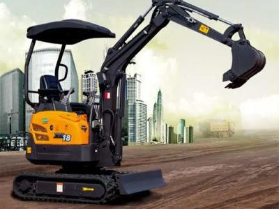 CE/EPA Cheap Mini Excavator Rhinoceros 1ton Price Xn12