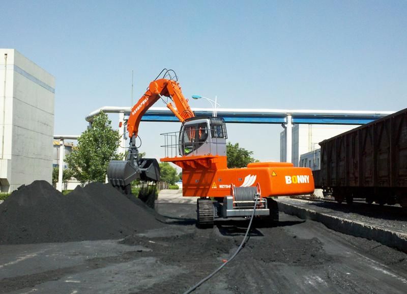 Wzyd55-8c Bonny 55 Ton Hydraulic Material Handler with Rotational Clamshell Grab