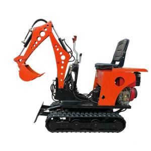 12HP Diesel Engine Electric Start Mini Crawler Excavator