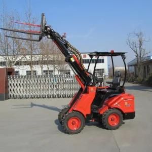 Hydraulic Mini Front End Wheel Loader Dy620 for Landscaping