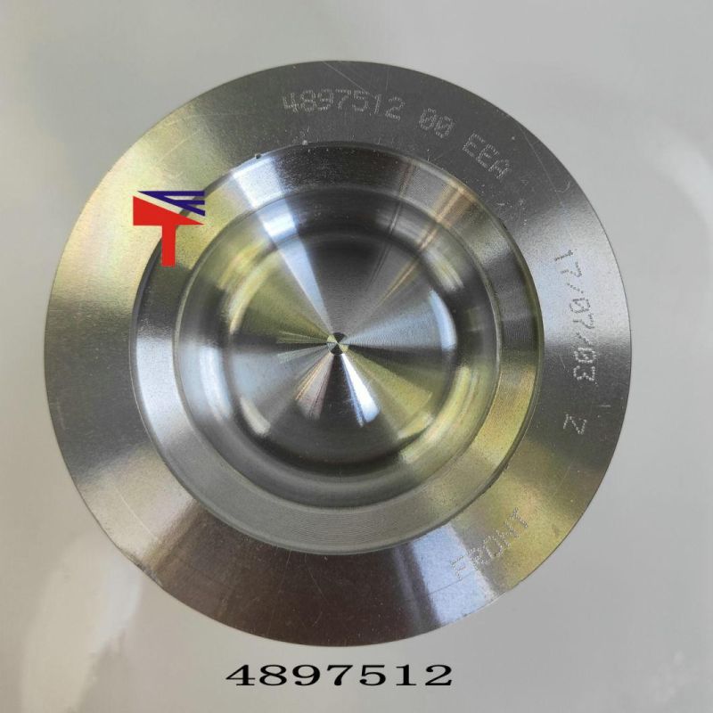 High Quality Diesel Engine Mechanical Parts Piston 4897512 for Engine Parts 4b 6b Generator Set