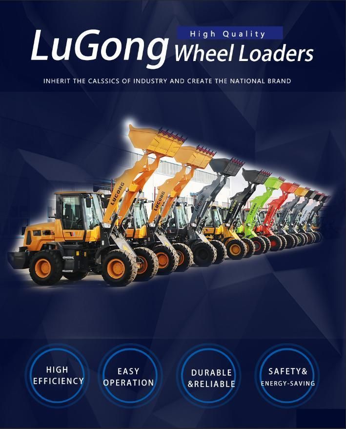 Lugong T920 0.6cbm 1.5 Ton Livestock Machinery Mini Wheel Loader