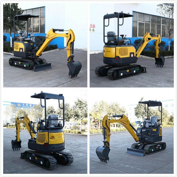 New 1.8 Ton Mini Suitable High Efficiency Construction Engineering Small Excavator