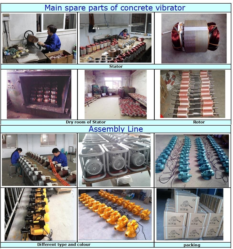 Hot Sell! 1.5kw Round Type Concrete Vibrator Price Machine Manufacturer