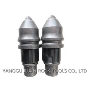 Round Shank Chisel Bits B47k22h Bullet Teeth for Foundation Drilling Tools