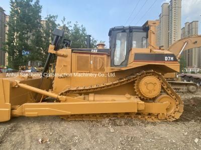 Cheap Price Used Caterpillar D7h Crawler Bulldozer/Secondhand Cat D7g/D7r/D8K/D8r Crawler Dozer