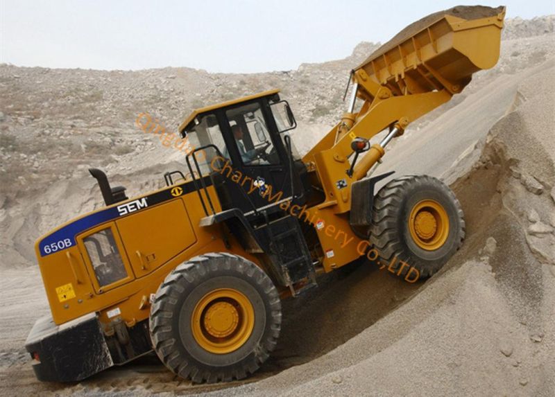 Cat Wheel Loader Front End Loader Sem 650b for Heavy Duty Work