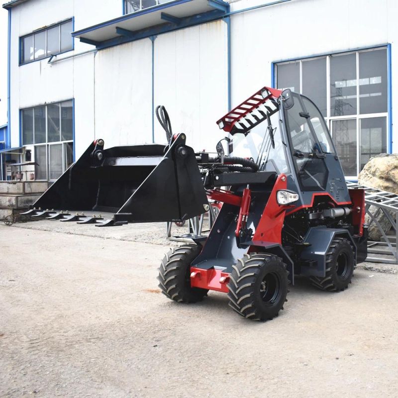 Hot Sale 915 Zl16f China Mini Small Wheel Loader with 4 in 1 Bucket Low Price