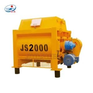 Factory Price Js 2000 Twin Shaft Concrete Mixer