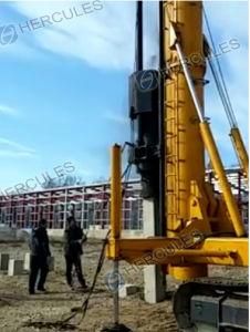 Foundation Pile Driving Machine Equipped Diesel Hammer
