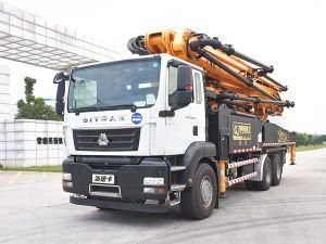Branded 48m with 6 Arms Truck Mounted Concrete Pump with Hydraulic System