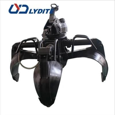 Construction Machinery Parts Hydraulic Grapple Excavator Attachment Hydraulic Grab Bucket Attachment for Digging and Loading